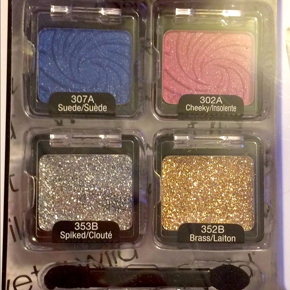 NIB WET N WILD Best of Color Collection Gift Set - LASHES 4 EYESHADOWS - Picture 2 of 8